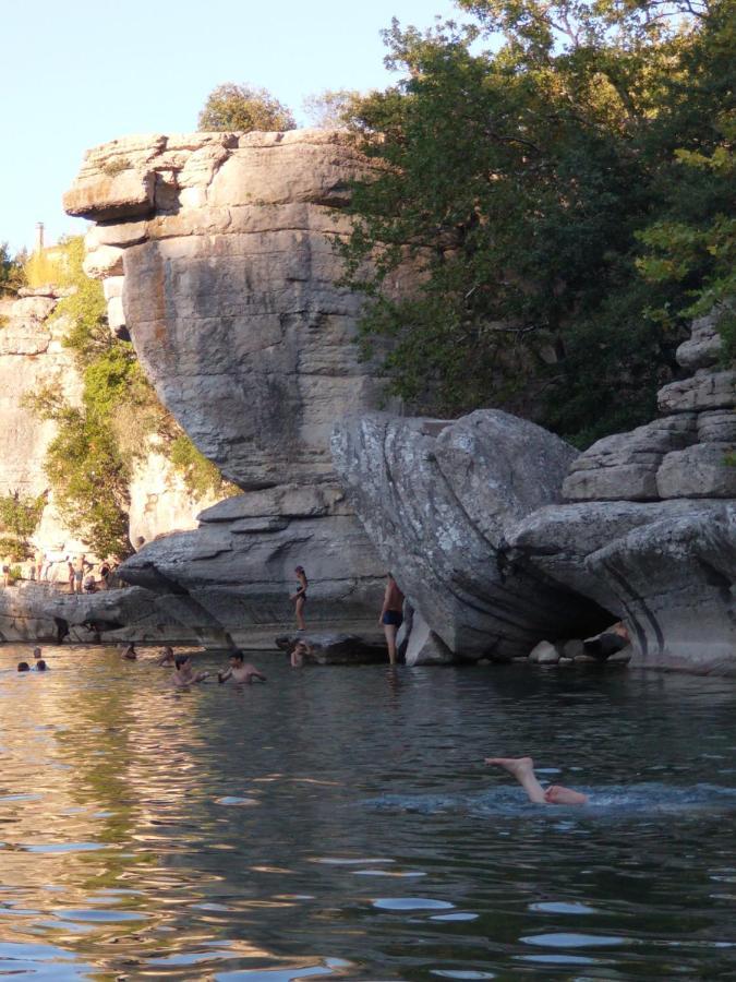 Les Agaves Piscine Panoramique Vue Exceptionnelle Bed and Breakfast Grospierres Εξωτερικό φωτογραφία