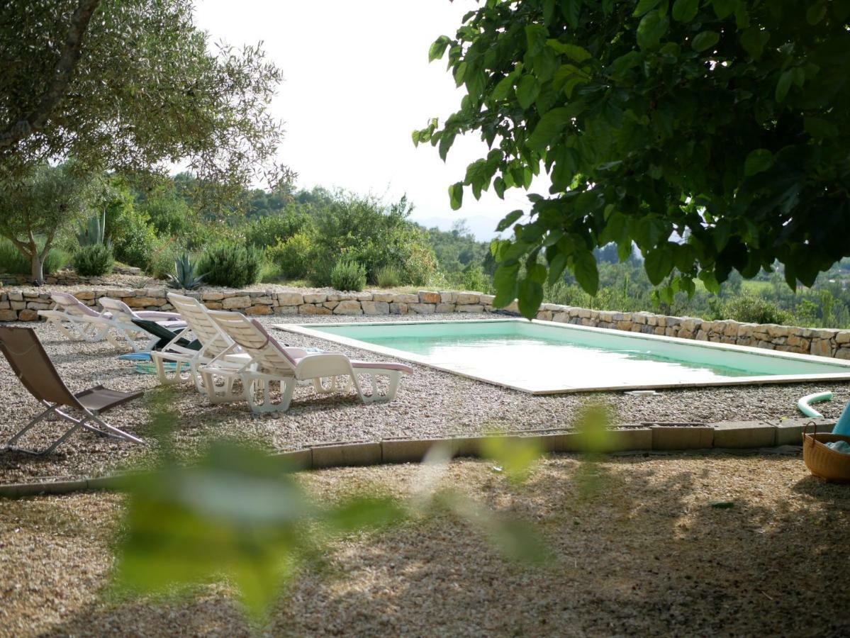 Les Agaves Piscine Panoramique Vue Exceptionnelle Bed and Breakfast Grospierres Εξωτερικό φωτογραφία